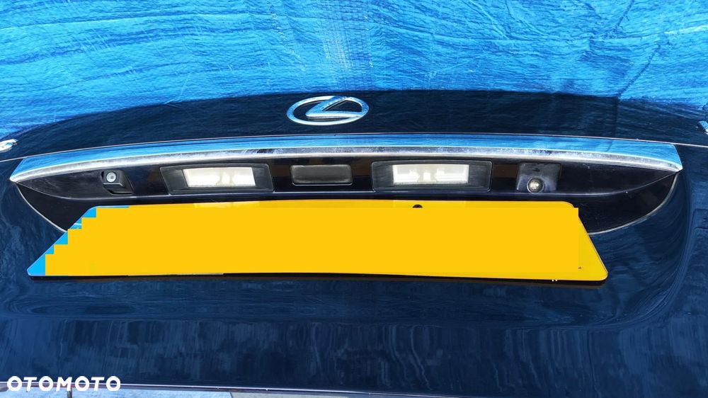 KLAPA ZDERZAK LAMPA LEWY PRAWY TYŁ KOMPLETNY GRANATOWY 8U0 LEXUS LS IV LS460 LS600H 07-09r - 11