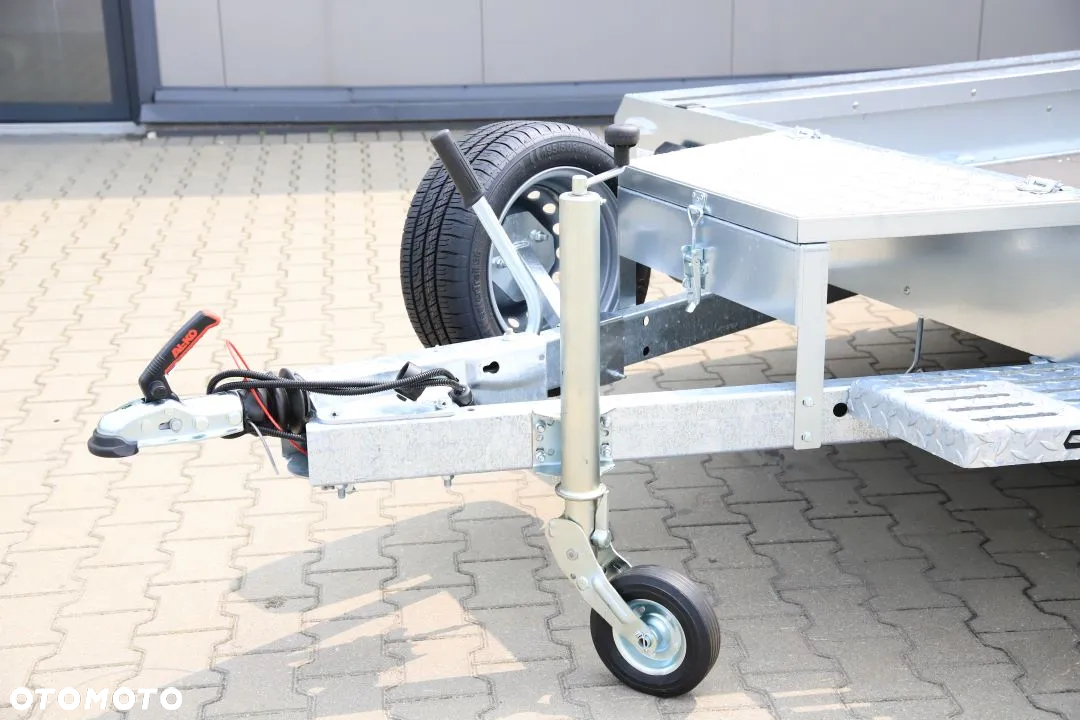 Inny Balhanger DIGGER 2730 Przyczepa pod minikoparkę/sprzęt budowlany 300x155x20cm TRAP WJAZDOWY DMC 2700kg - 3