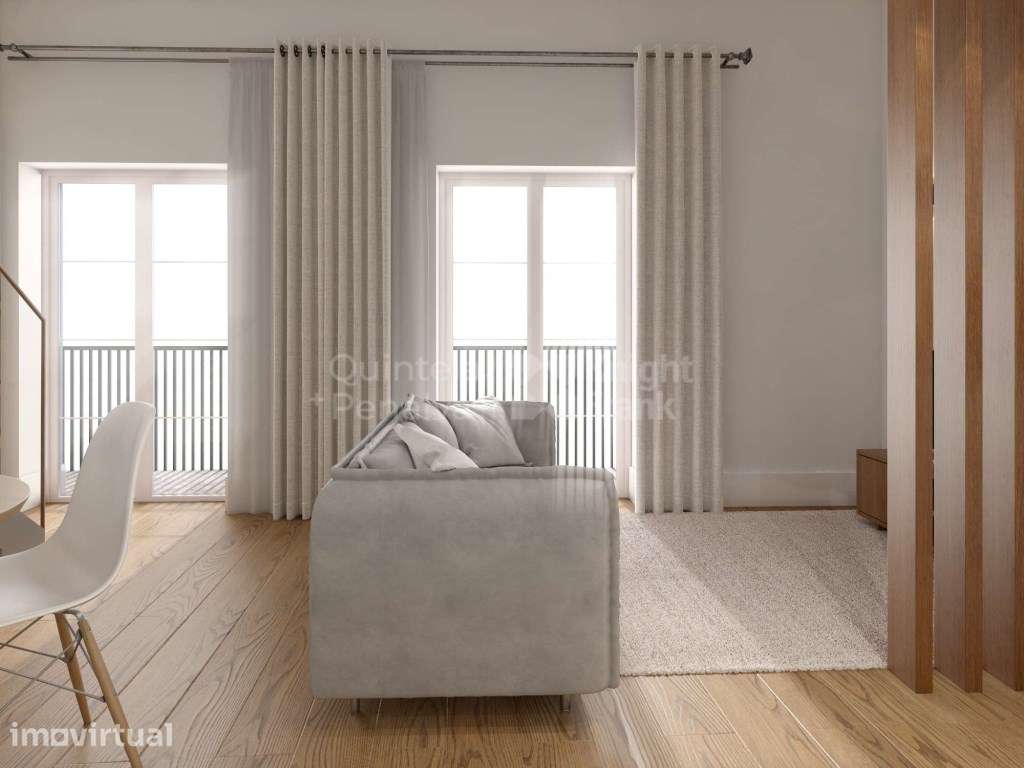 Loft com varanda junto ao Jardim do Morro, Vila Nova de Gaia - Grande imagem: 2/9