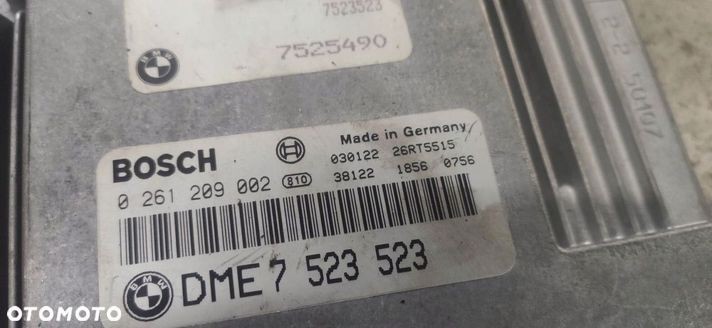 ZESTAW STARTOWY KOMPUTER BMW 7 E65 3.6 V6 7523523 - 2