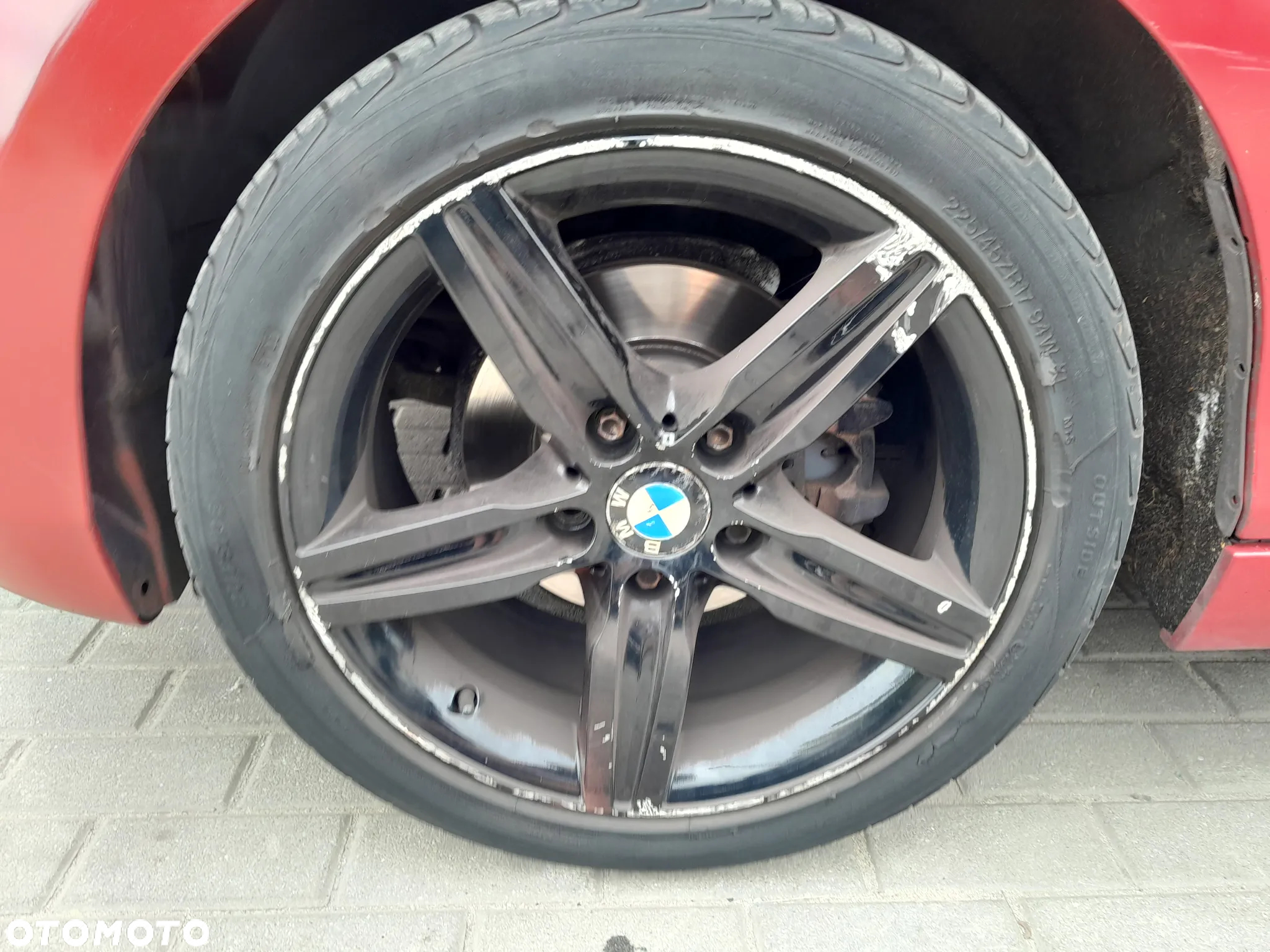 BMW F20 ALUFELGI 17" CZARNE 225/45-17 - 5