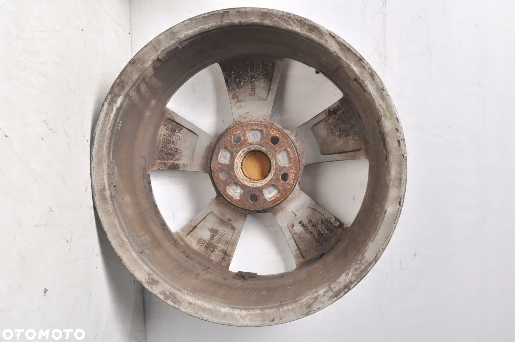 SKODA SUPERB OCTAVIA FELGI ALUMINIOWE R17" 6.5J 5X112 ET41 3V0601025A - 7