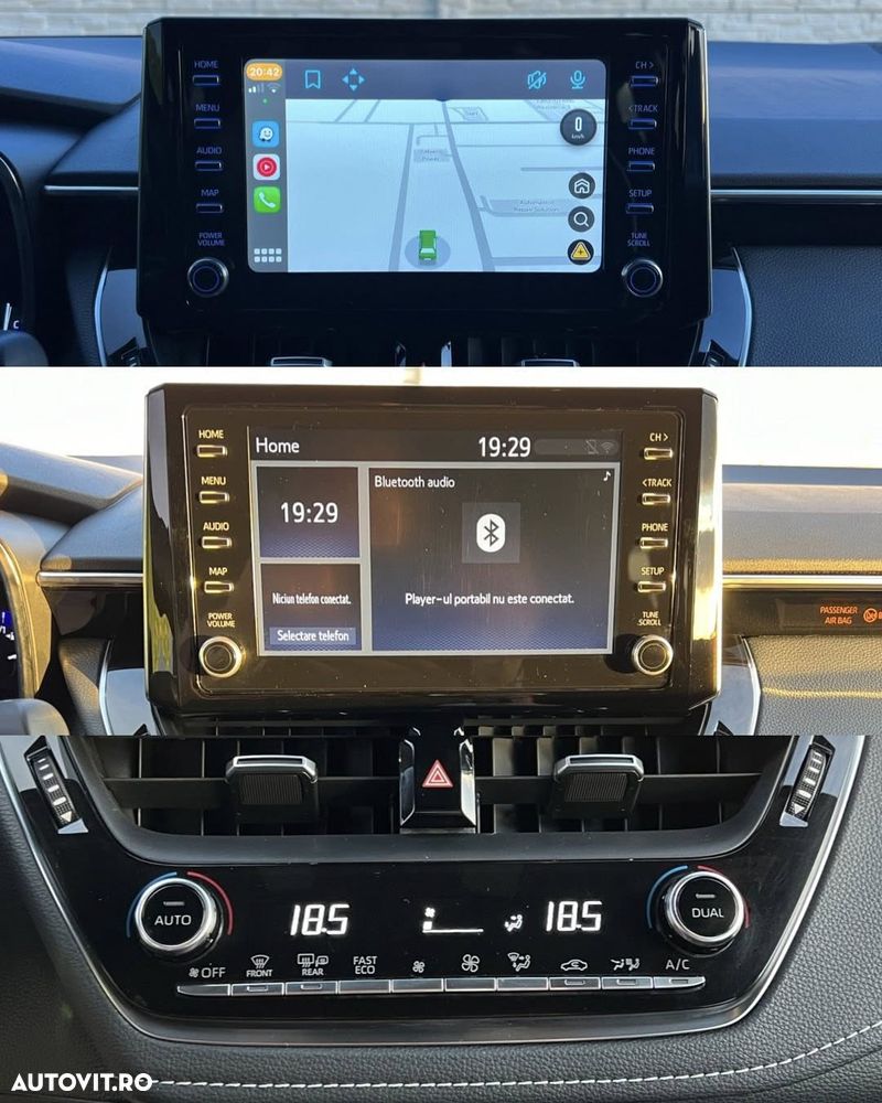 Toyota Corolla 1.8 HSD Exclusive interior Negru - 7
