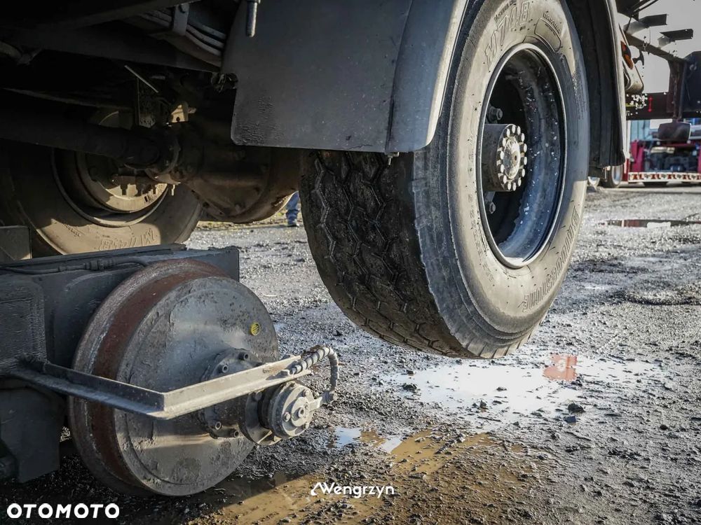 MAN MAN 14.170F Podnośnik koszowy - pojazd dwudrogowy do obsługi sieci trakcyjnej - 15