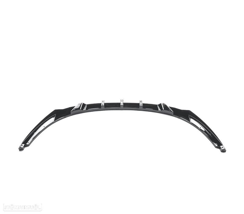 SPOILER LIP DIANTEIRO VOLKSWAGEN VW GOLF 5 GTI 03-08 PRETO BRILHANTE - 2