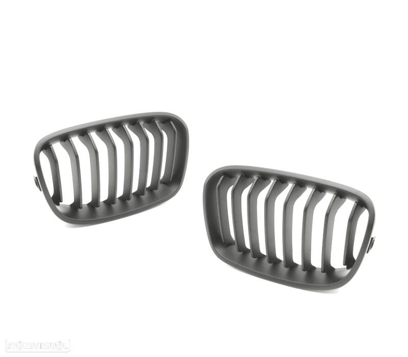 GRELHAS FRONTAIS BMW F20 F21 PRETO FOSCO 11- - 2