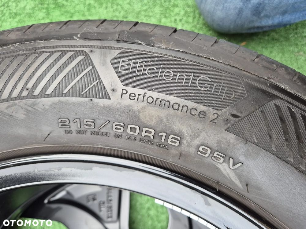 Volkswagen VW Audi Skoda Felgi z oponami KOŁA 215/60 R16 Goodyear ET43 - 11