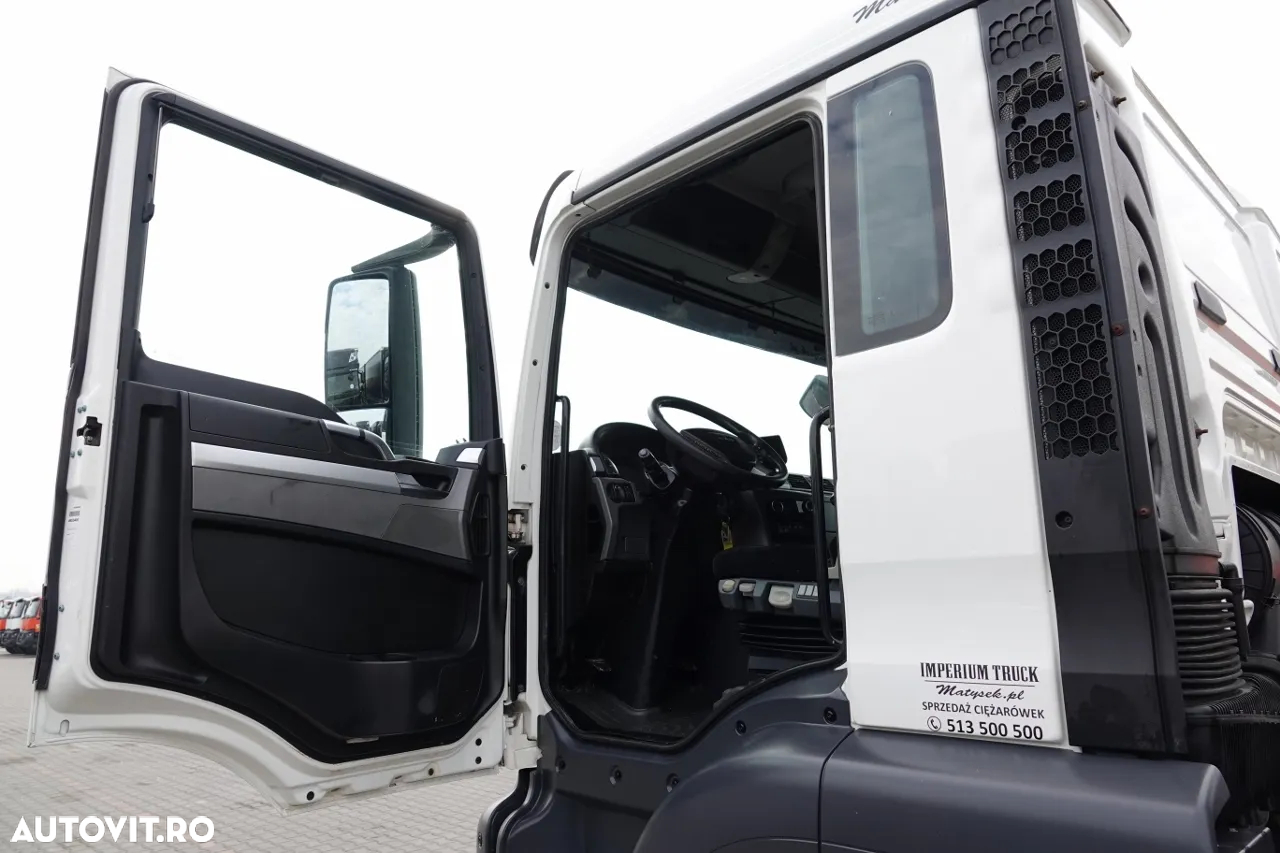 MAN TGS 32.480 / 8X4 / BETONATOR / PEAR 9M3 / MANUAL / EURO 6 - 20