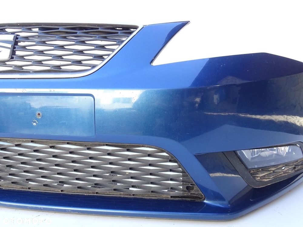 ZDERZAK PRZÓD PRZEDNI + ATRAPA + HALOGENY LW5P SEAT LEON III 5F 12-17r - 8