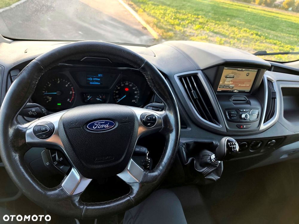 Ford TRANSIT 2.0 TDCi 170KM * JUMBO * BRYGADOWY 6 osób * BOGATY * FAKTURA VAT23% * SUPER STAN! - 22
