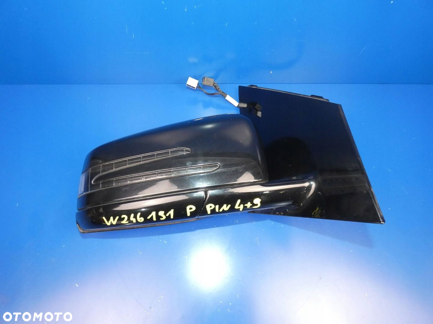MERCEDES B KLASA W246 LUSTERKO PRAWE WTYCZKA 49 PIN 13 PIN WERSJ ANGIELSKA - 4