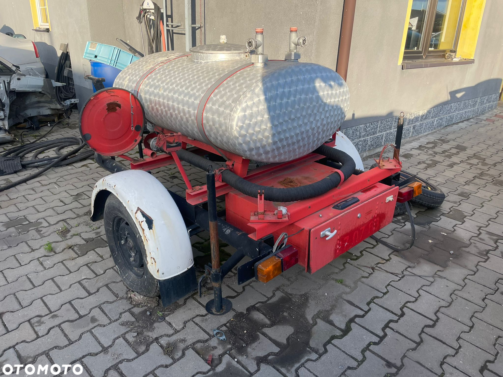 Feuerloschgeratewerk Przyczepka Strażacka Zbiornik 500L - 2