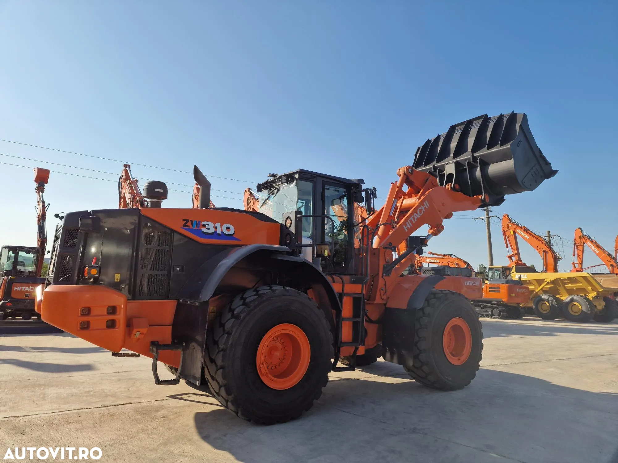 Hitachi ZW310-6, cupa NOUA 5mc, anv MICHELIN 80% ok-99.900 eur+Tva, virare JOYSTICK, gresare automata, camera spate mers masalier, consum 14l/h, produs in Japonia, posibilitate leasing 4 ani-PROMOTIE 99.900 EUR+Tva - 20