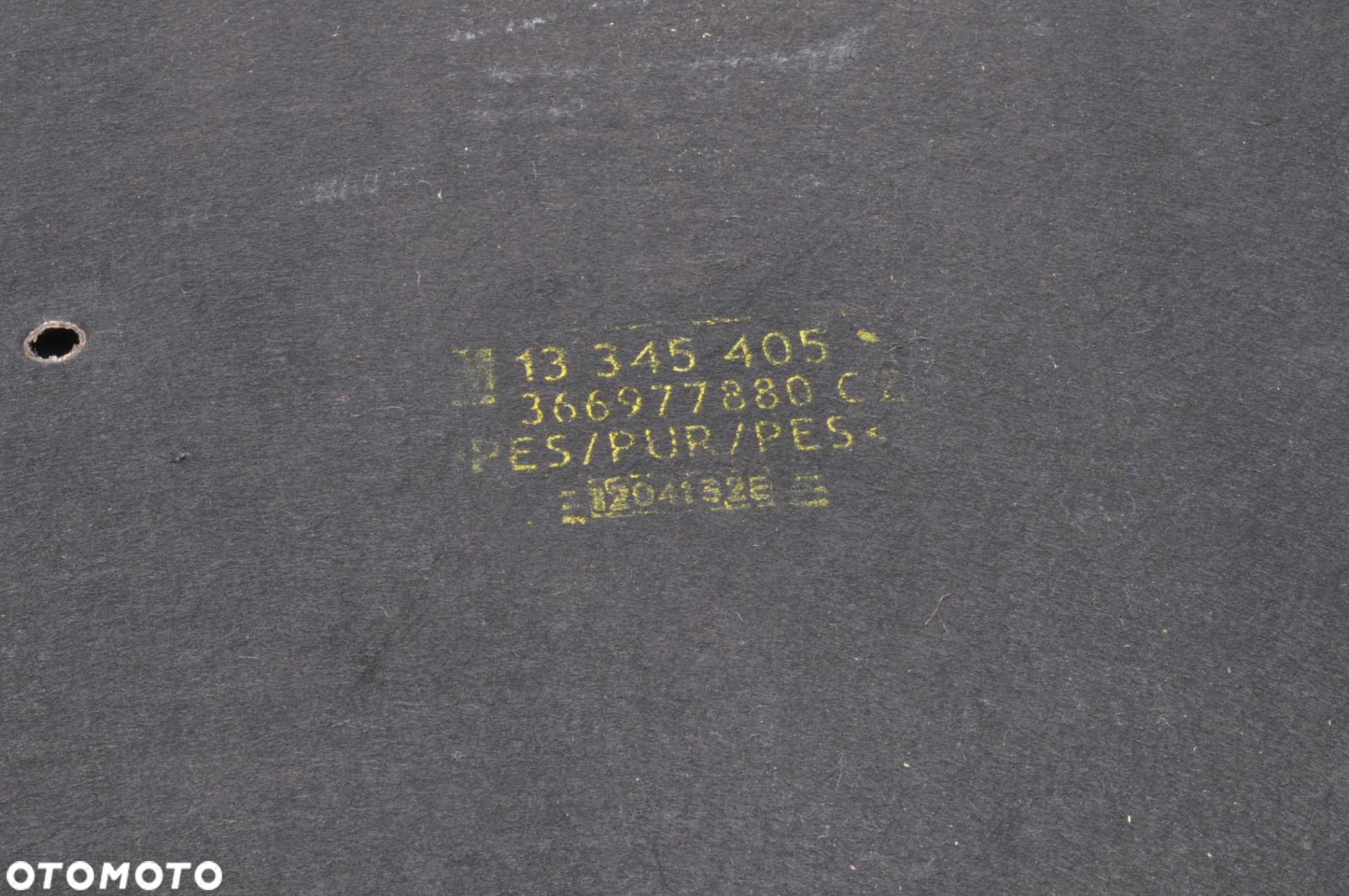 OPEL ASTRA J  WYGŁUSZENIE PODBITKA MASKI SPINKI 13345405 - 7