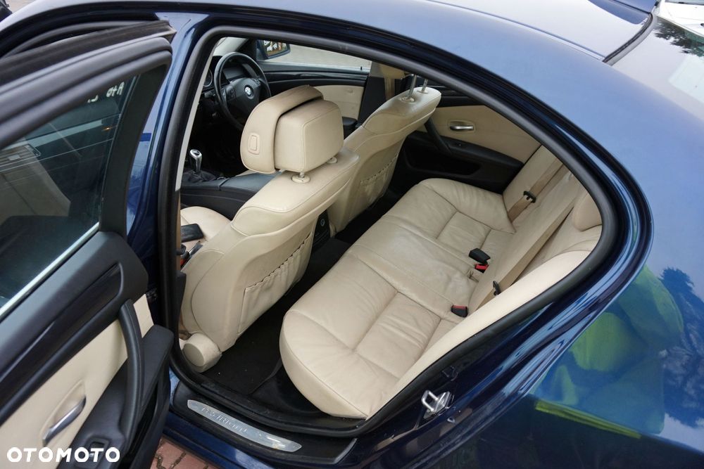 BMW 5 E60 LIFT LCI SEDAN 2009 A76 2.0 D N47D20A 177KM GS6-37DZ NIEBIESKI TIEFSEEBLAU na części - 11