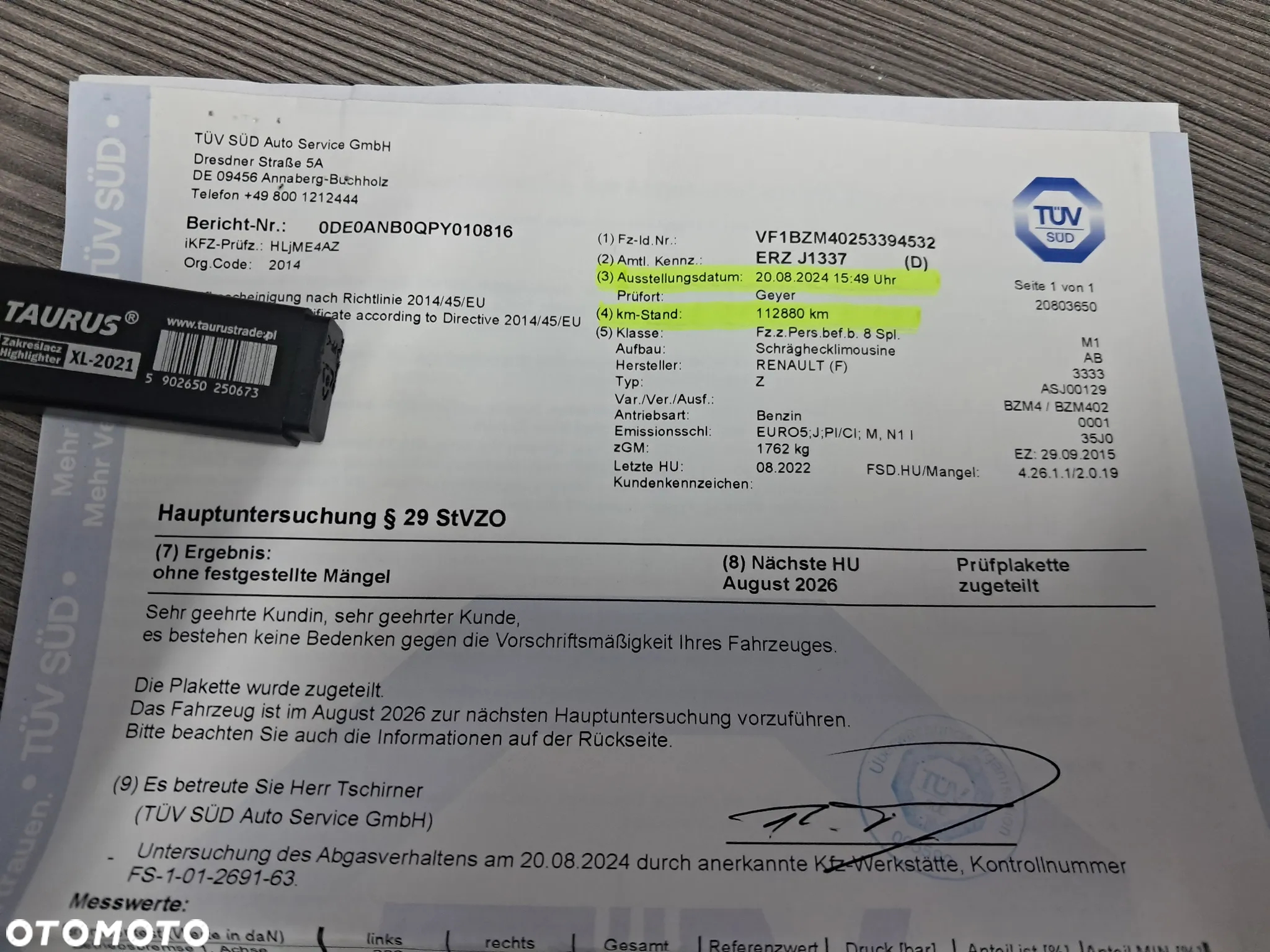 Renault Megane 1.6 16V 110 Paris - 21