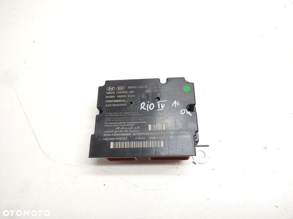 MODUŁ STEROWNIK SENSOR AIRBAG 95910-H8210 KIA RIO IV 2017r. ORYGINAŁ SPRAWNY