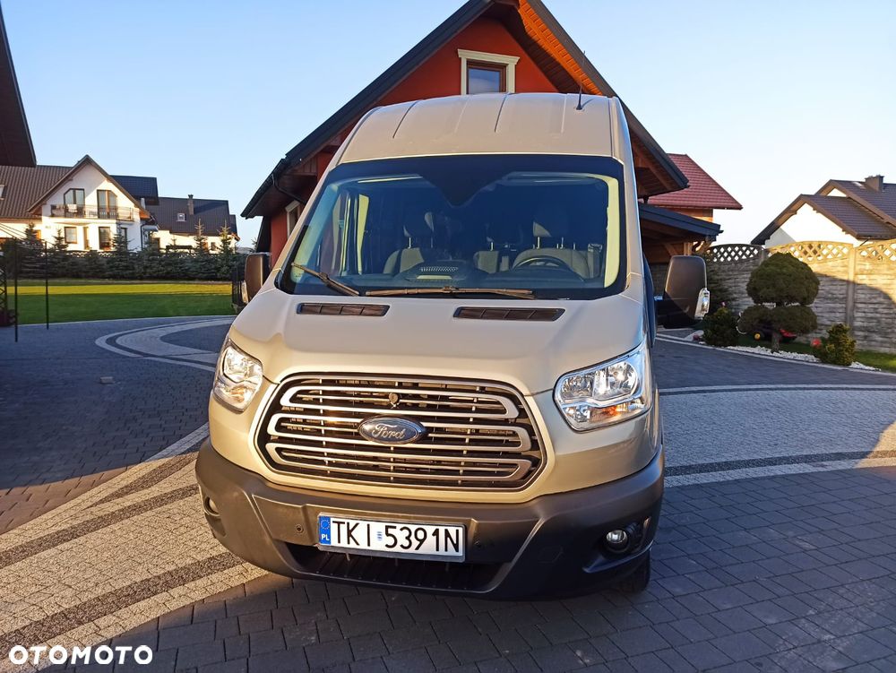 Ford TRANSIT 2.0 TDCi 170KM * JUMBO * BRYGADOWY 6 osób * BOGATY * SUPER STAN! - 16