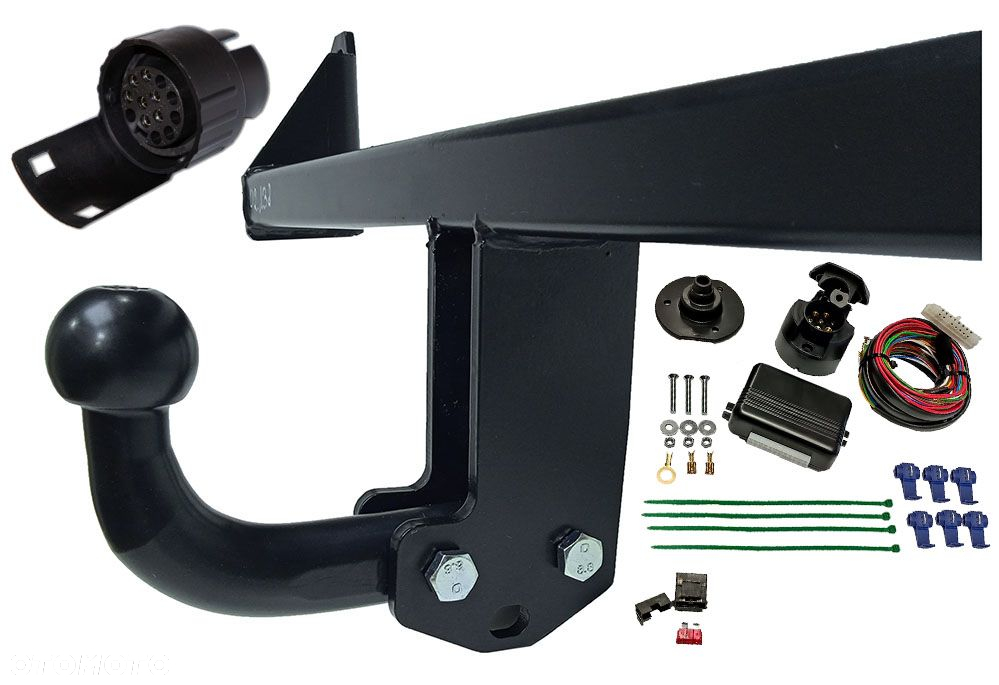BMW X3 2010-2017  F25 X4 F26 2014-2018 HAK HOLOWNICZY + MODUŁ + WIĄZKA 7P + ADAPTER 7PIN/13P - 8
