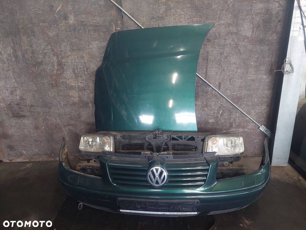 KOMPLETNY PRZÓD MASKA ZDERZAK LAMPY PAS PRZEDNI VOLKSWAGEN BORA I LC6M - 1