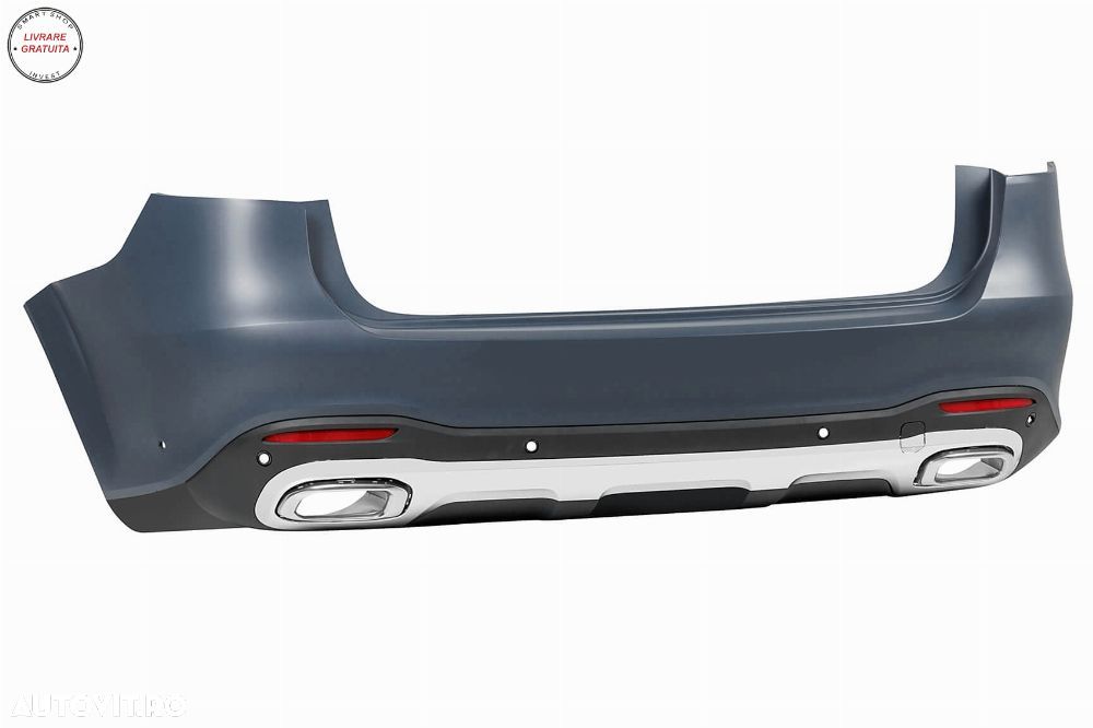 Pachet Exterior Complet Mercedes GLS SUV X167 (2019-2023) Conversie la Sport Line - livrare gratuita - 8