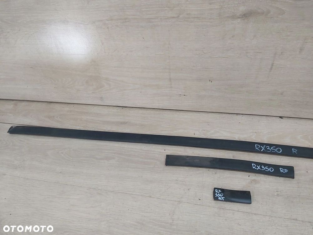 LEXUS RX II 330 350 400h listwa dachowa prawa uszczelka Komplet - 3