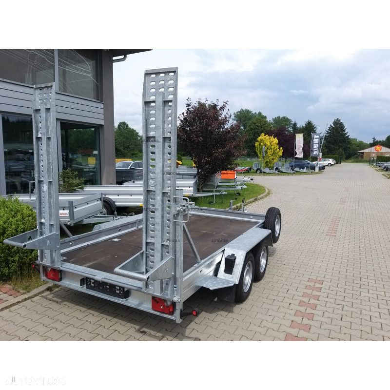 Autocar Remorca  pentru  utilaje de constructii cu doua axe si cu sistem de franare K3035N - 4