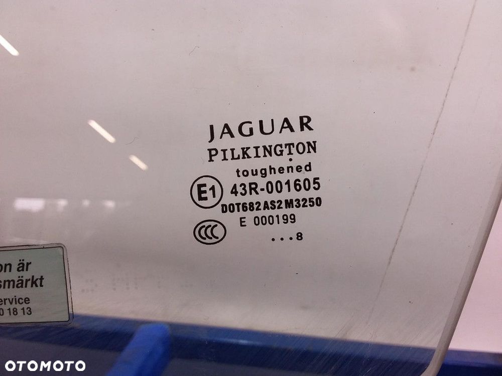 JAGUAR XF X250 SZYBA DRZWI PRZÓD LEWA - 2