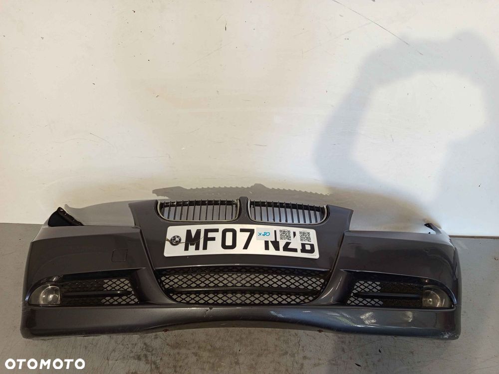 @ ZDERZAK PRZÓD PRZEDNI BMW E90 E91 SPARKLING GRAPHITE SZARY GRAFITOWY HALOGENY - 1