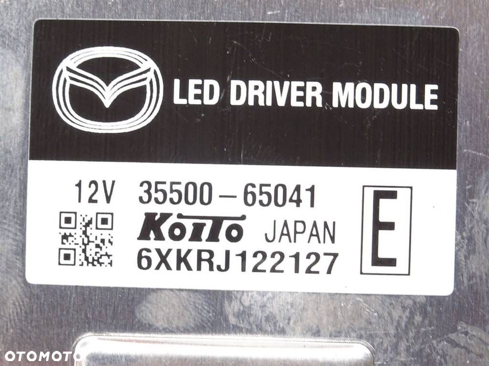 MODUŁ LAMPY LED  MAZDA 6 sedan (GJ, GL) 2012 - 2022 2.5 (GJ5FP) 141 kW [192 KM] benzyna 2013 - 2022 - 4