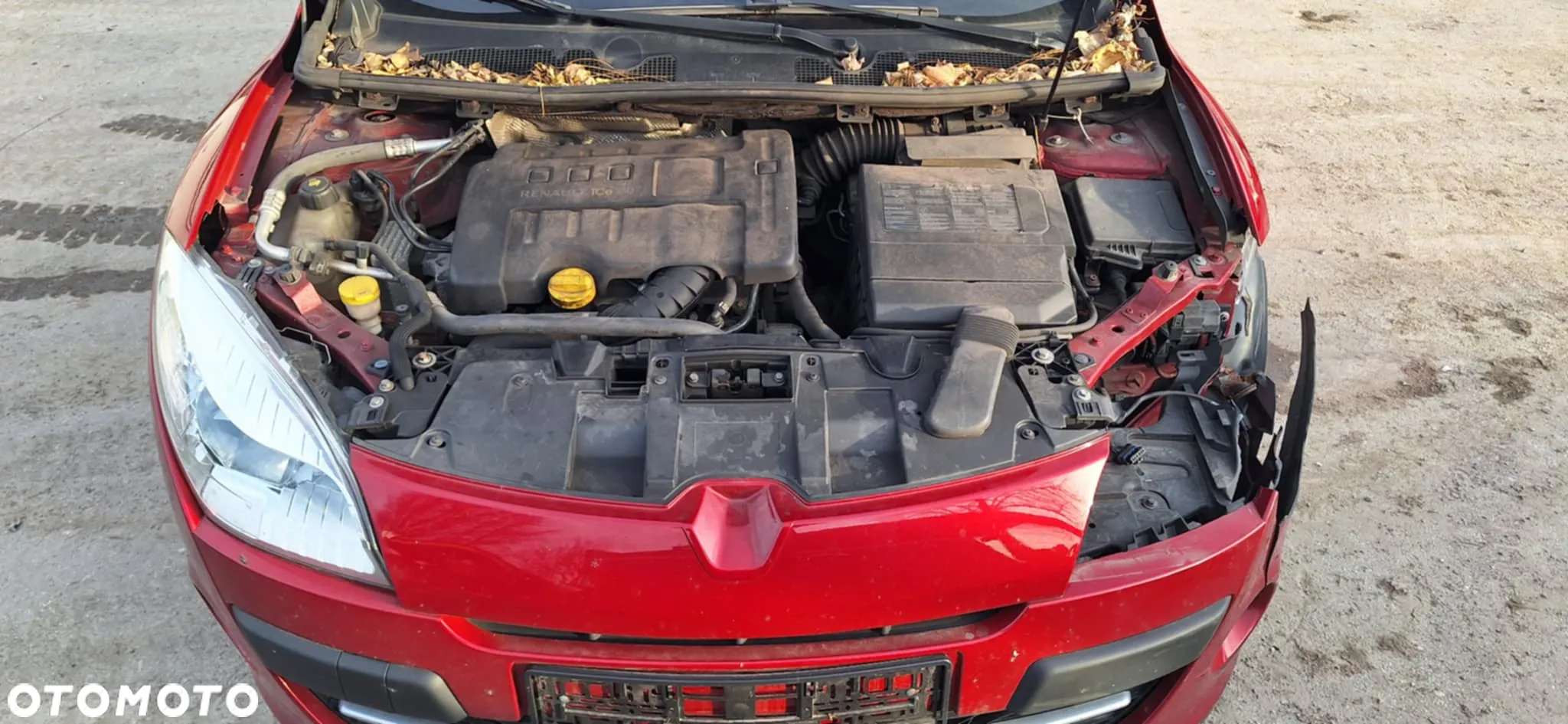 Renault MEGANE III HB fotel kanapa tył pół skóra - 8