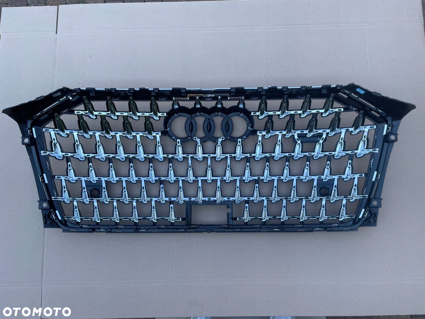 AUDI A8 D5 LIFT 4N0853651 GRILL ATRAPA CHŁODNICY - 4