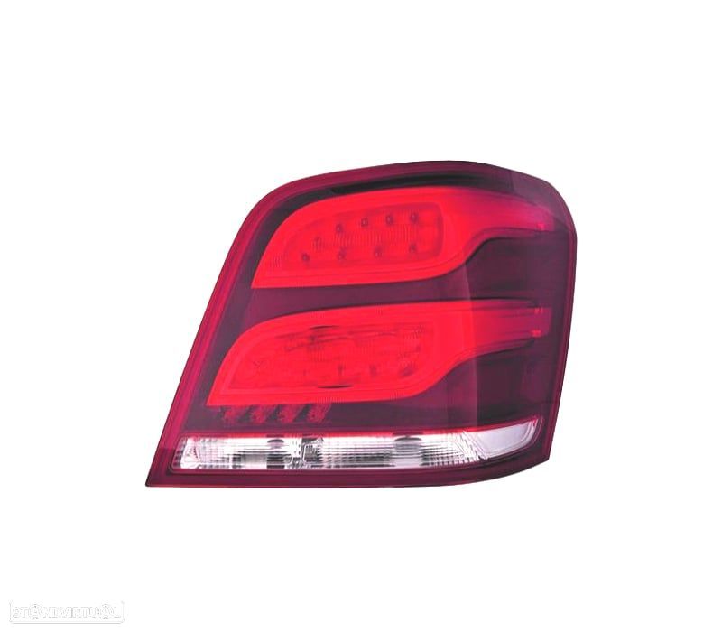 FAROLIM DIR LED MERCEDES GLK X204 12-15 VERMELHO - 1