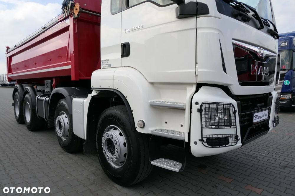 MAN TGS 35.460 / 8X4 / WYWROTKA 2 STR / BORDMATIC / MEILLER KIPPER / AUTOMAT / EURO 6 - 23