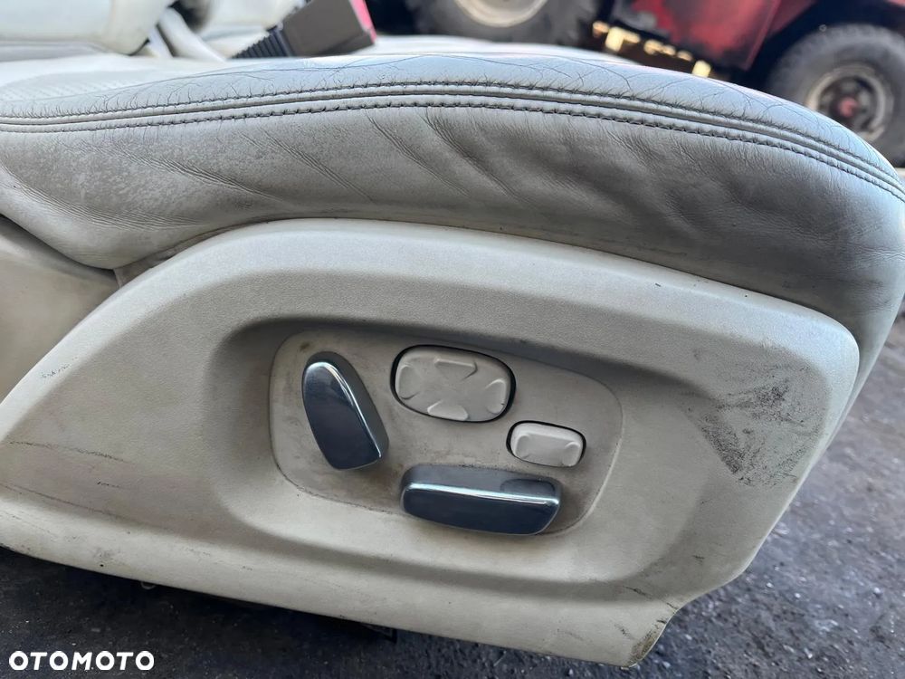Siedzenia fotel skora fotele skórzane przednie Jaguar XJ X358 X350 2007-2009 - 4