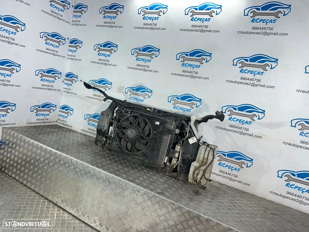 .Frente Fibra Radiadores Termoventilador Qashqai J10 J10 +2 Gasolina 2006 - 2013 - 5