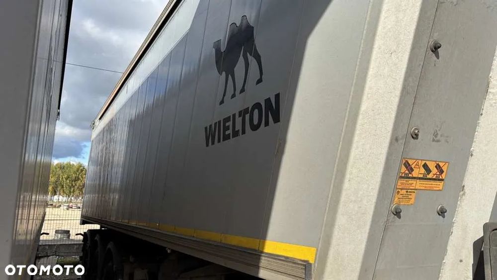 Wielton NW-3 / waga 6,2t / poj. 38m3 / elek. dach / Teflon / 20 naczep r.2022 - 7