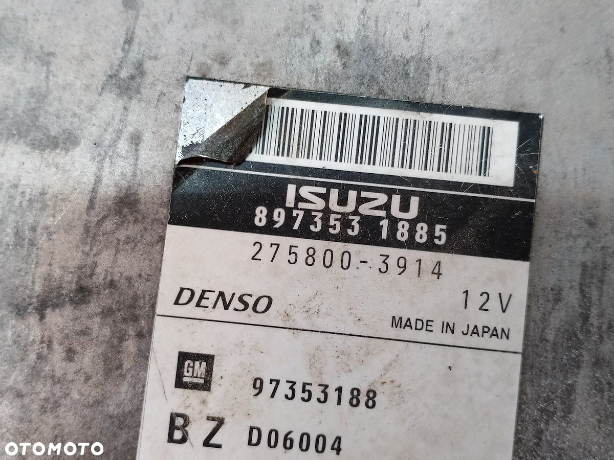 KOMPUTER, STEROWNIK OPEL VECTRA C 8973531885 3.0 - 2