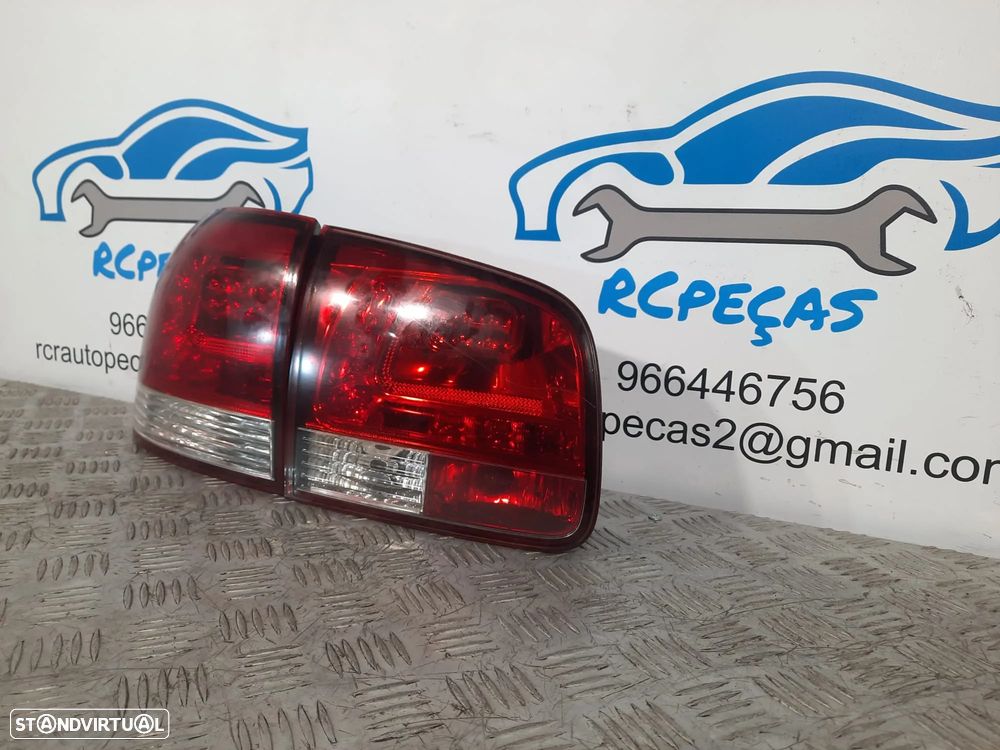 FAROLIM FAROLINS TRASEIRO TRÁS LED VOLKSWAGEN VW TOUAREG MALA CHASSI - 6