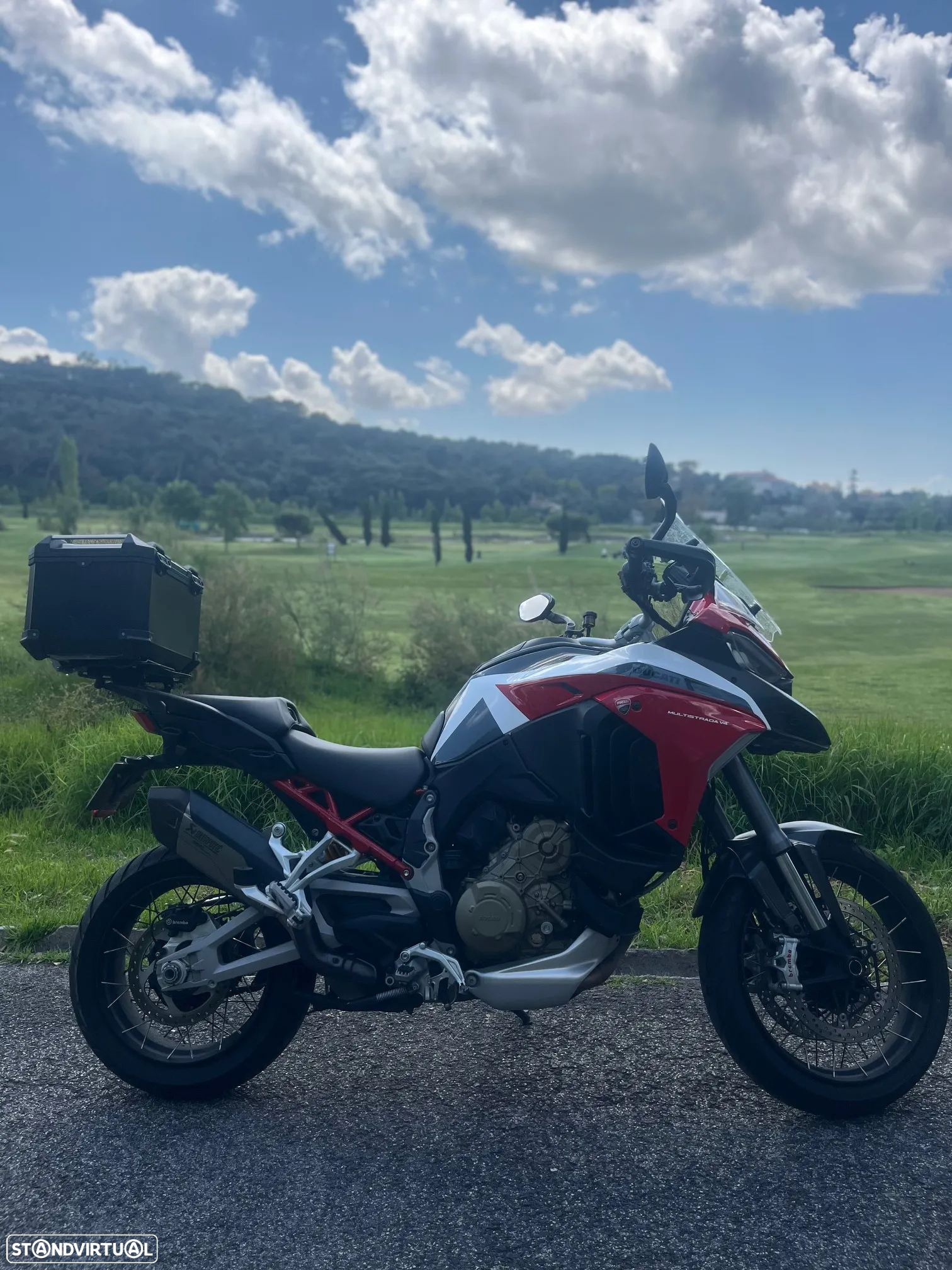 Ducati Multistrada V4S Sport Full Spoked Wheels - 12