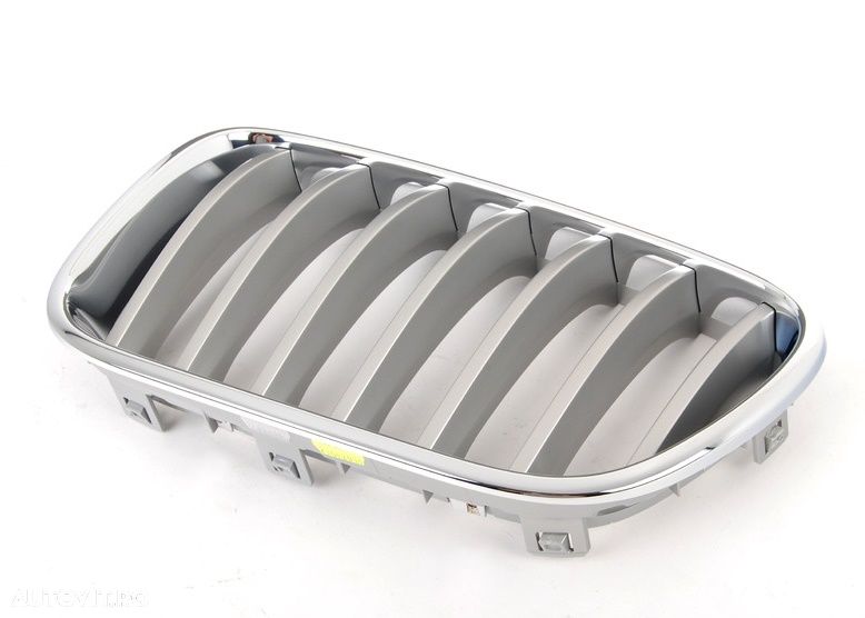 Grila radiator Bmw X3 (F25), 11.2010-04.2014, partea stanga, titan, 51117237421, 20X105-1 - 1