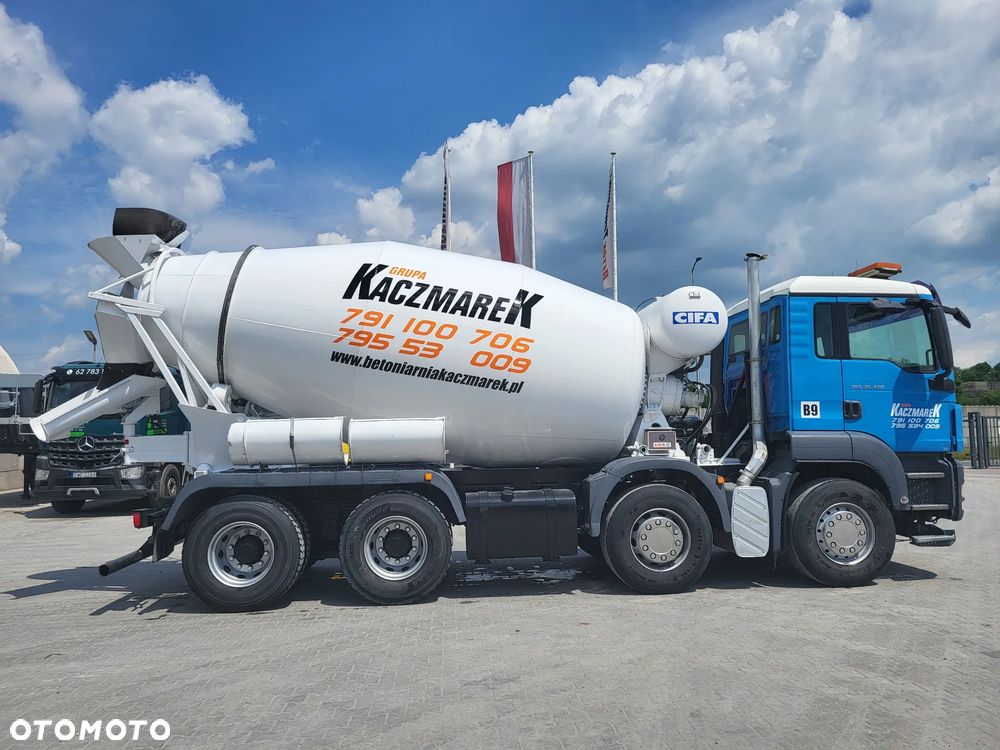 MAN TGS 35.400 Betonomieszarka | Zabudowa 9m3 CIFA - Cena 145.000 do negocjacji - 12