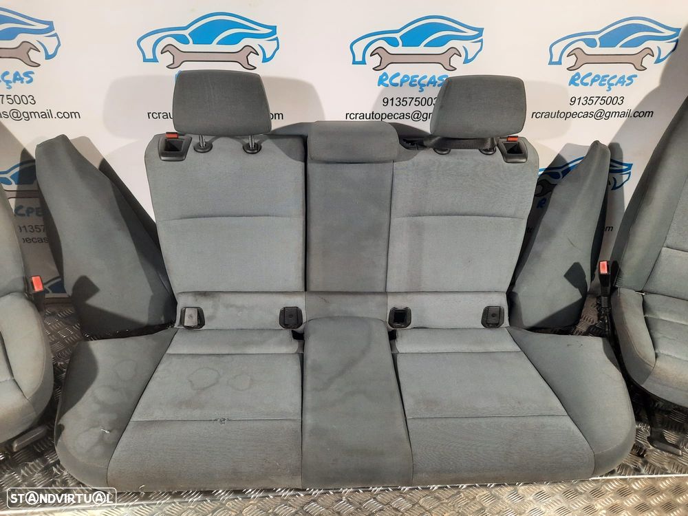 BANCOS BMW SERIE 1 E87 TECIDO AIRBAG FRENTE FRONTAL TRASEIRO TRÁS - 3