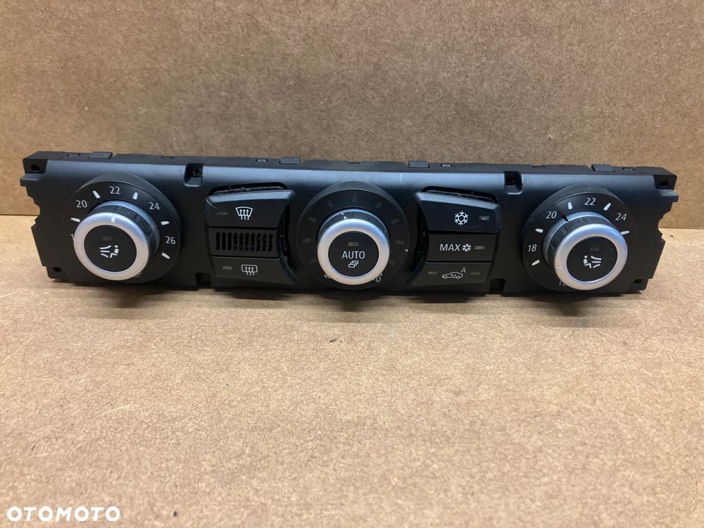 PANEL KLIMATYZACJI KLIMATRONIK BMW E60 E61 LIFT LCI 9155649 - 1