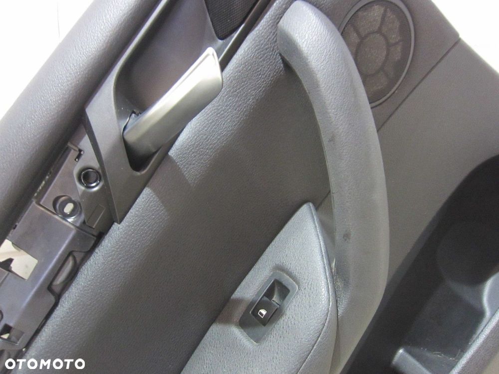 BMW X3 F25 BOCZEK DRZWI TAPICERKA LEWY TYŁ CZARNY SENSATEC 51427279943 - 3