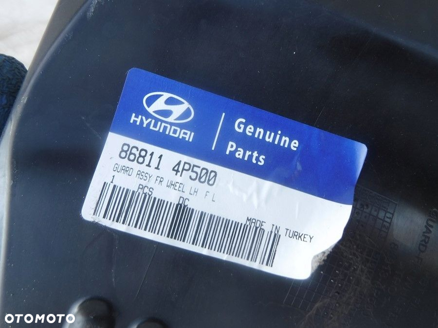 HYUNDAI I20 12R- NADKOLE PRZÓD LEWE NOWE ORYGINAŁ - 2