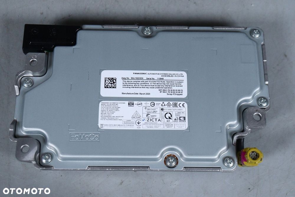 Moduł radia nawigacji Ford Mondeo MK V Ford Ranger V 15- KB3T-14G370-ABC - 2