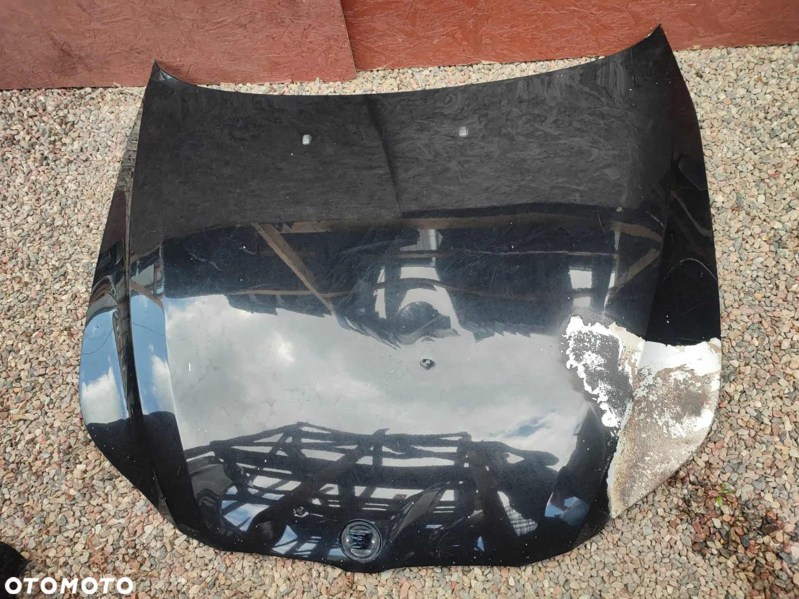 BMW E60 / E60 LCI / E61 / E61 LCI. ORYGINALNA MASKA PRZEDNIA / POKRYWA SILNIKA O NR: 7 111 385 OEM. DO LAKIEROWANIA. - 2