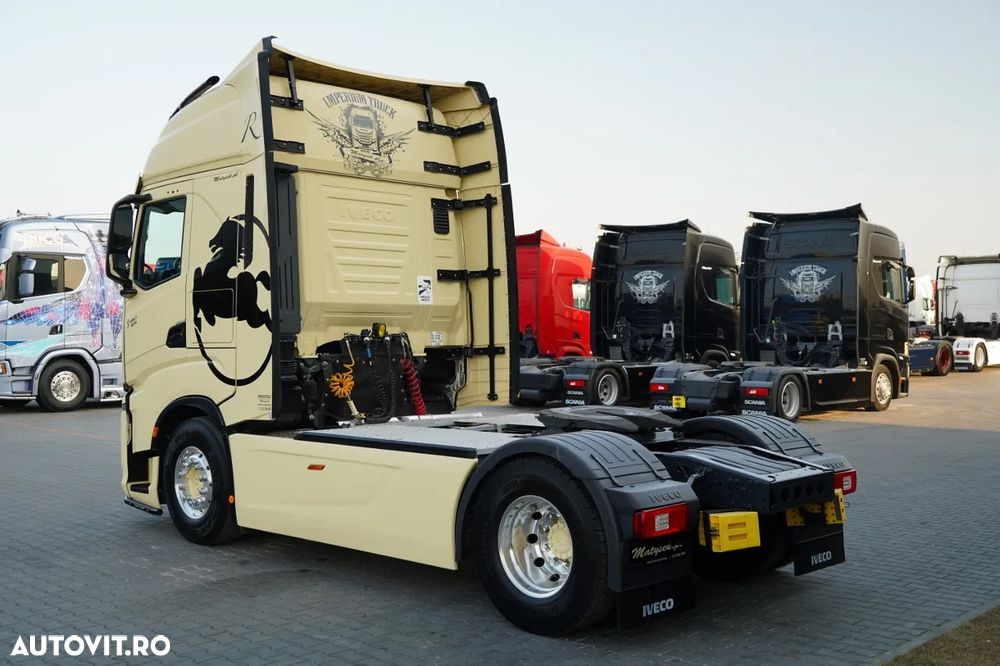 Iveco S-WAY / 570 / RETARDER / I-PARK COOL / FULL AIRMATIC / 100% ANVELOPE / JANTE DIN ALIAJ / PIELE / - 8