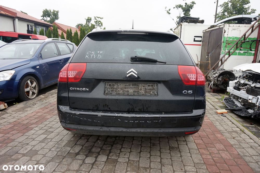 CITROEN C5 III X7 KOMBI 2010 KTVD 2.0 HDI DW10CTED4 163KM 20GF13 CZARNY na części - 4